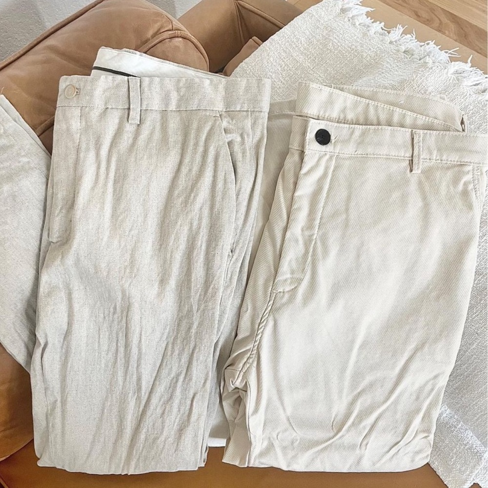 Zara Men Linen Pants size 36 waist